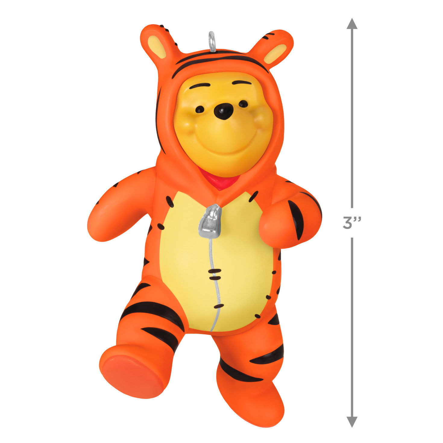 Winnie the Pooh Tigger Costume Keepsake Ornament measurement image number 3