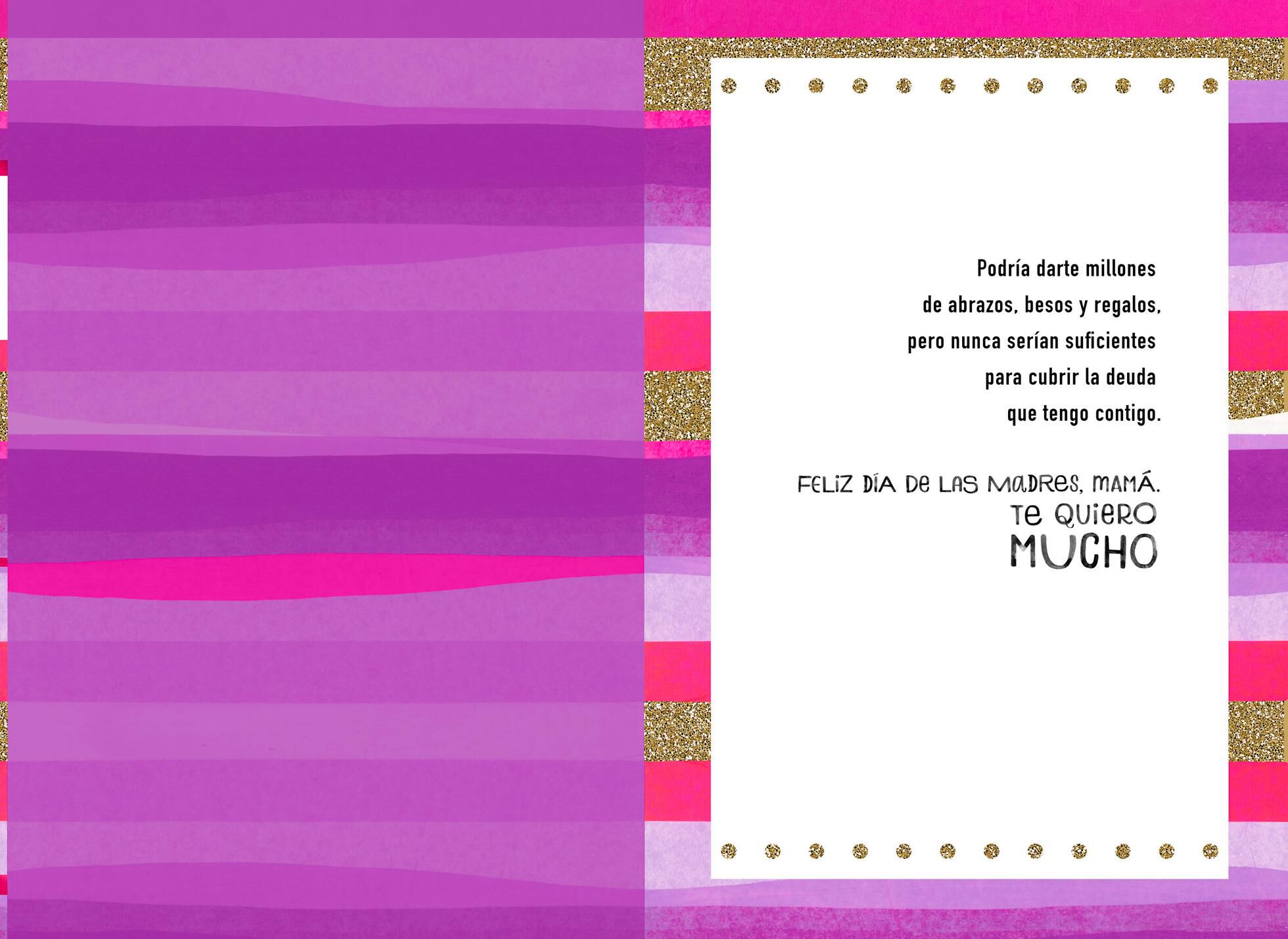 All You Do, Mom Spanish-Language Mother's Day Card