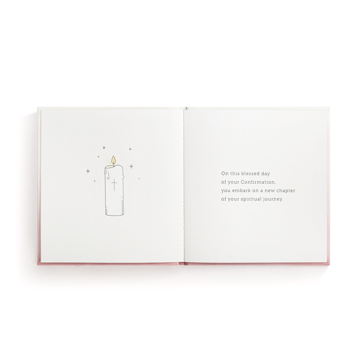 Confirmation Gift Book With Cross Necklace open spread image number 3