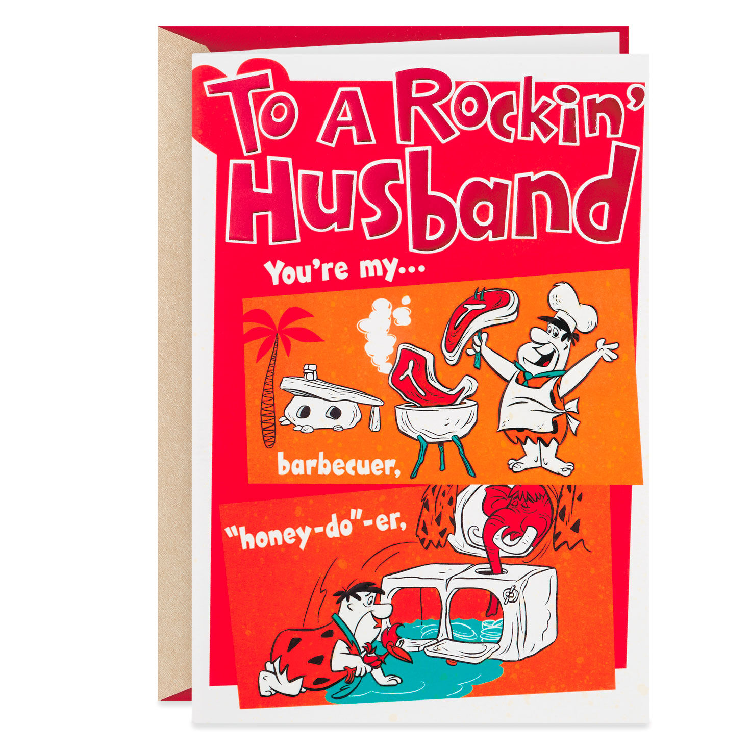 The Flintstones™ A Keeper Funny Valentine's Day Card for Husband for only USD 4.99 | Hallmark