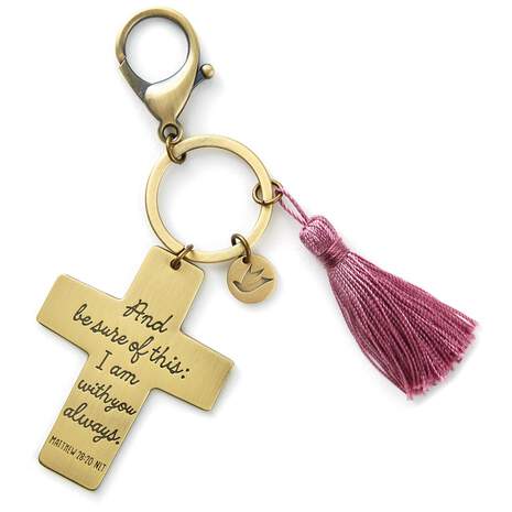 I Am With You Cross Accessory Clip, , large