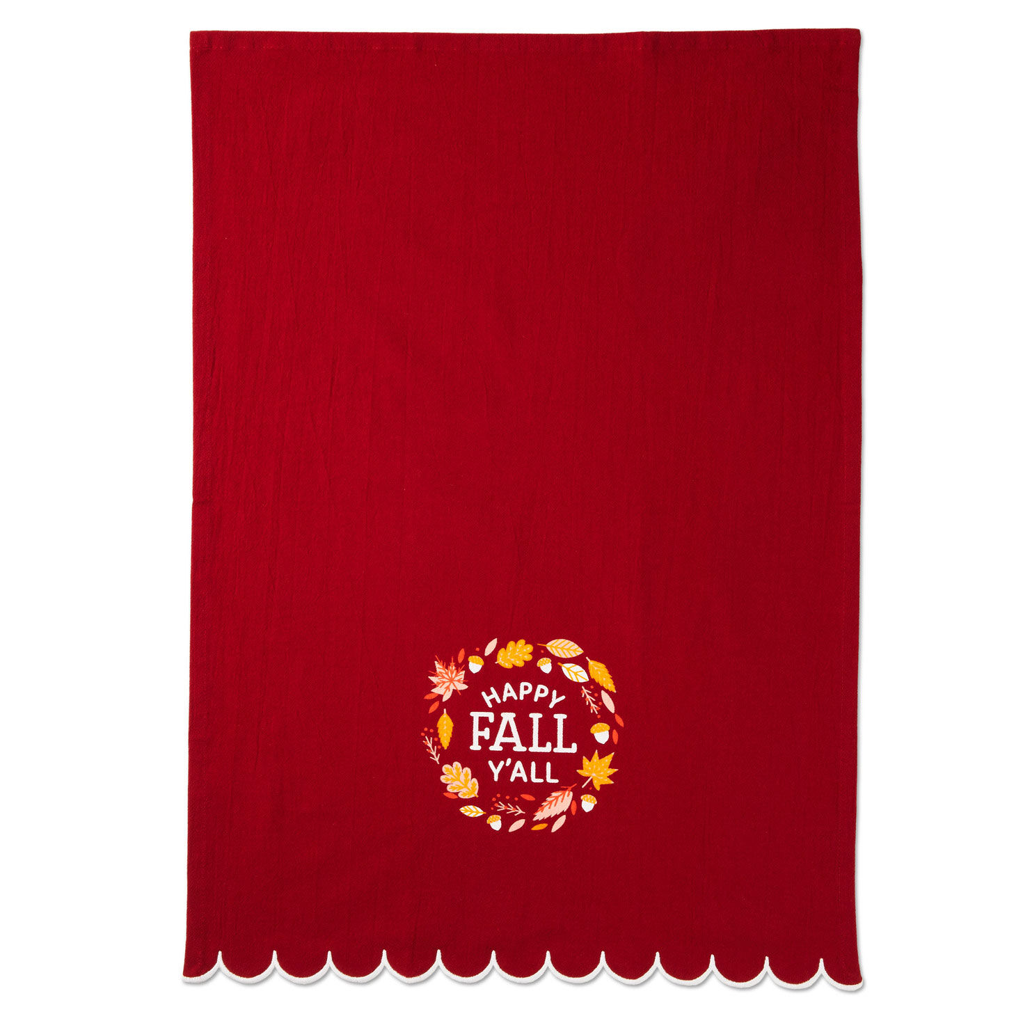 Happy Fall Y'all Tea Towel, 18x26 - Kitchen Linens | Hallmark