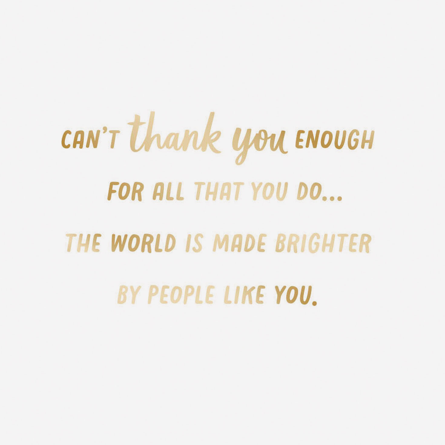 So Grateful for You Gift Card Greeting Thank-You Card for only USD 4.99 | Hallmark