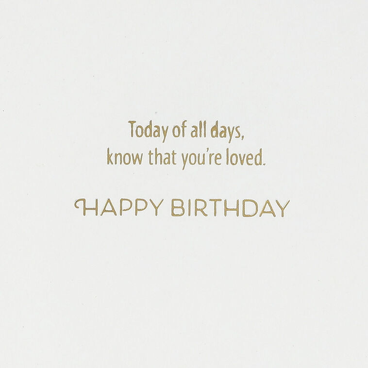 Silver and Gold Balloons Birthday Card, , large image number 2