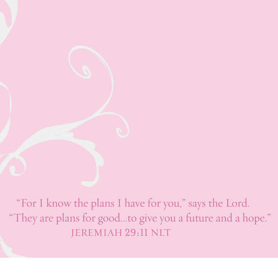 God's Plans for You Religious Confirmation Card for Niece, , large image number 2