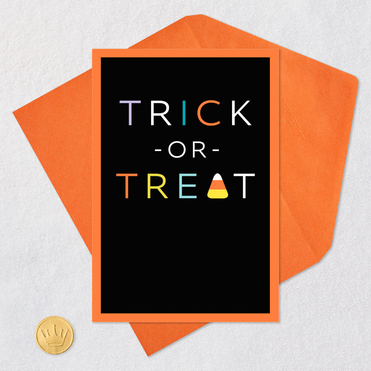 Trick-or-Treat Candy Halloween Card, , large image number 5