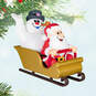 Frosty the Snowman™ Frosty and Santa Ornament, , large image number 2