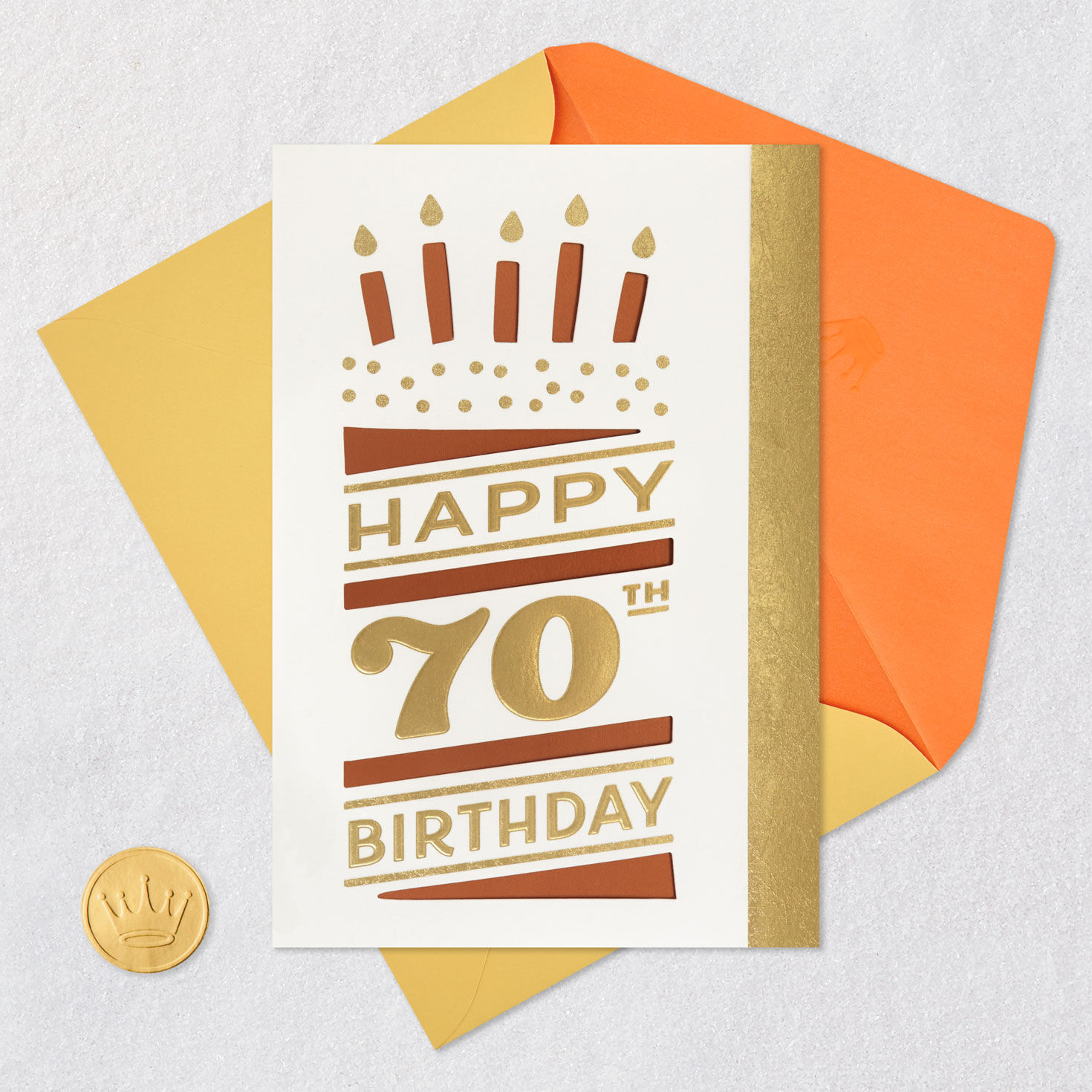 Enjoy All the Good Things 70th Birthday Card for only USD 4.99 | Hallmark