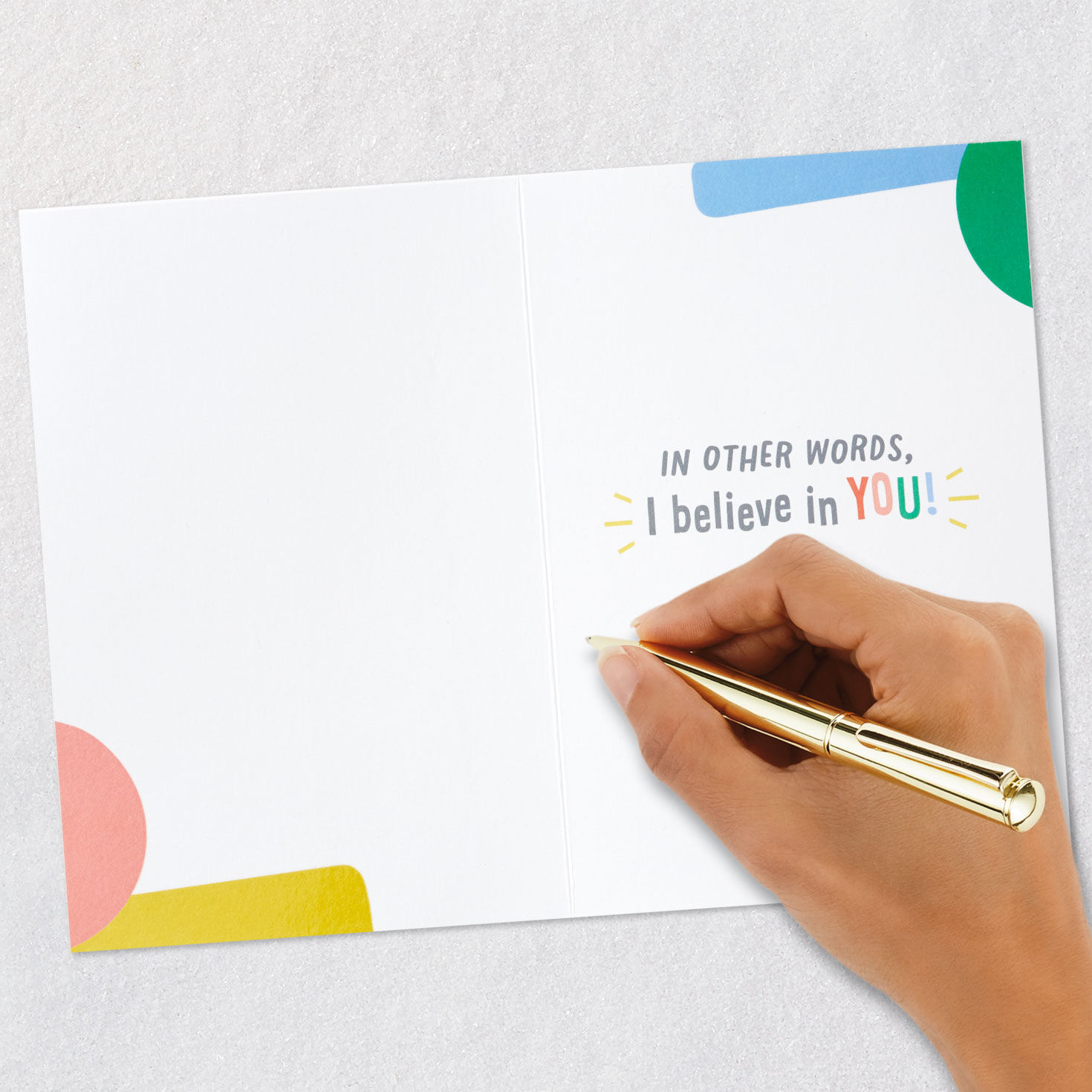 Little World Changers™ I Believe in You Good Luck Card for only USD 2.99 | Hallmark