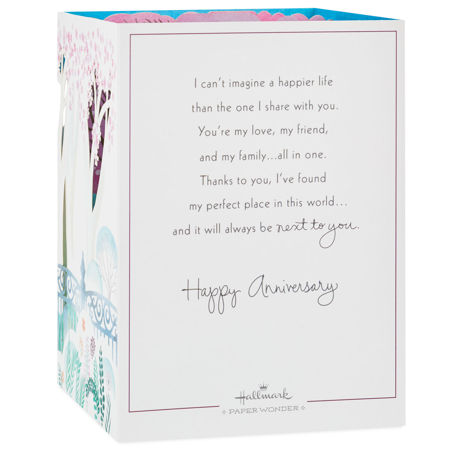 My Love Romantic Eiffel Tower 3D Pop-Up Anniversary Card for only USD 8.99 | Hallmark