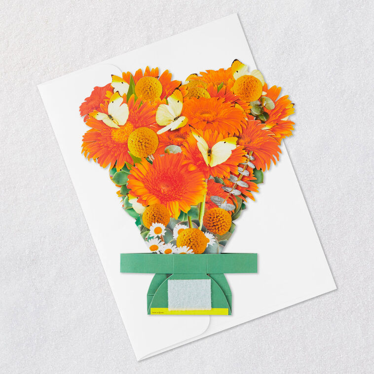 Build-a-Bouquet Butterflies and Daisies Pop-Up Paper Flowers, Butterflies and Daisies, large image number 8