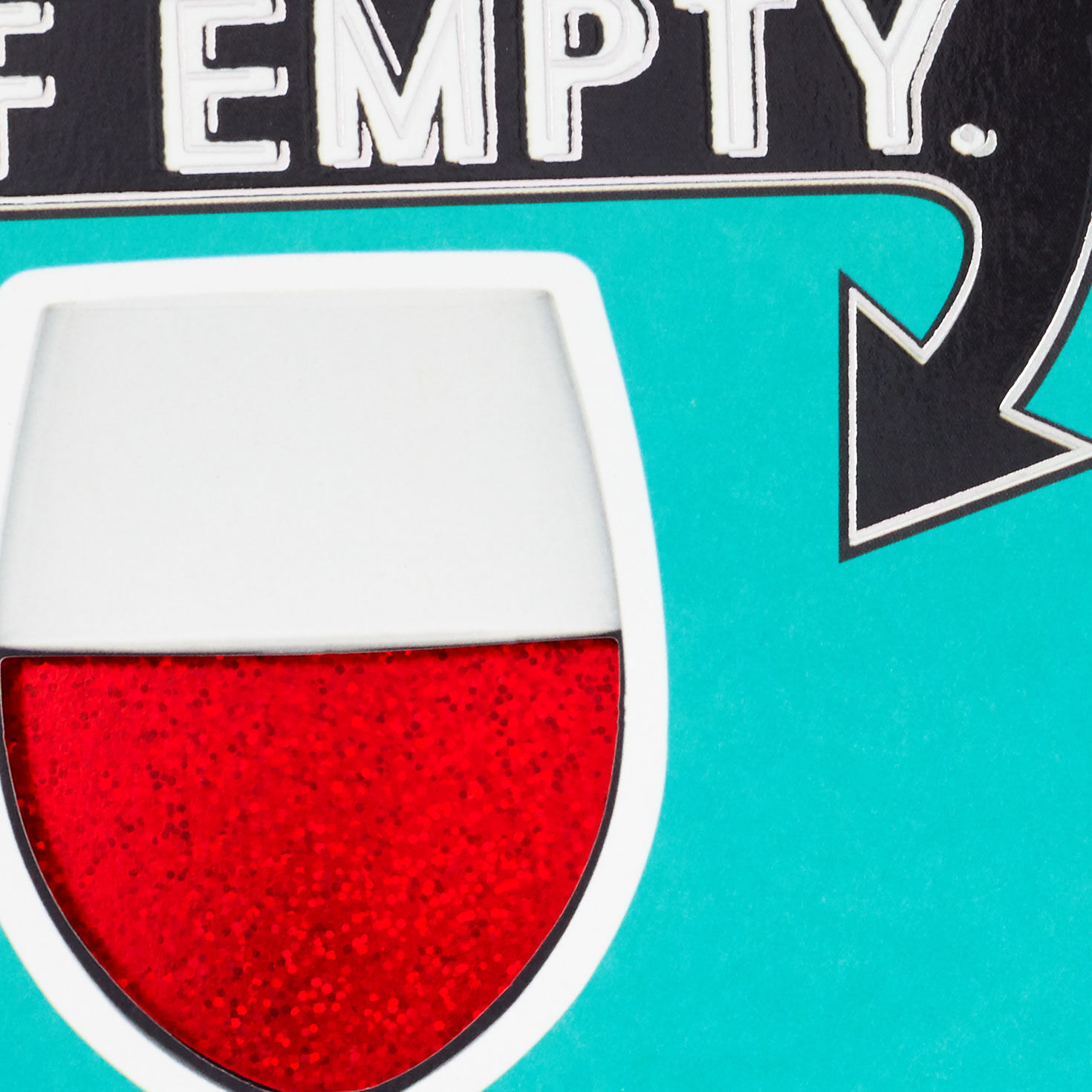 Wine Glass Birthday Card With Motion  image number 5