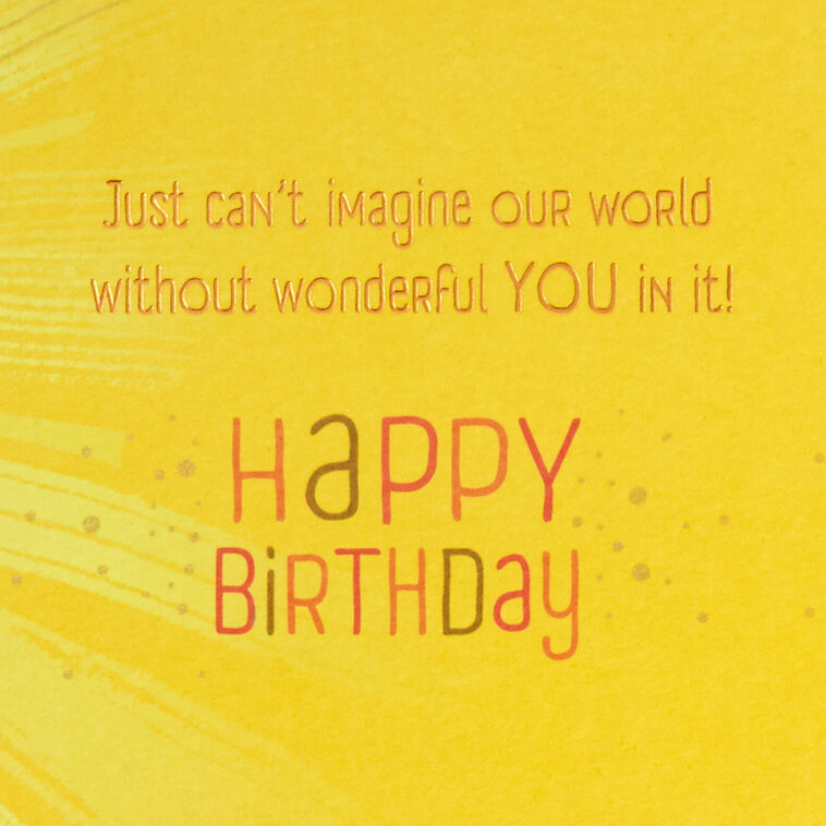 You're a Bright Spot in Our Universe Birthday Card for Son, , large image number 4