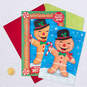 Gingerbread Man Christmas Card With Puzzle, , large image number 6