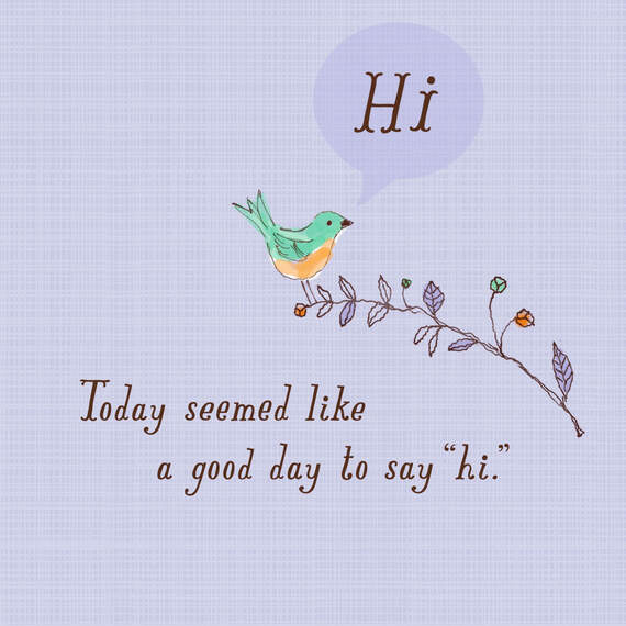 A Good Day Hello Card, , large image number 2