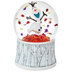 frozen olaf snow globe