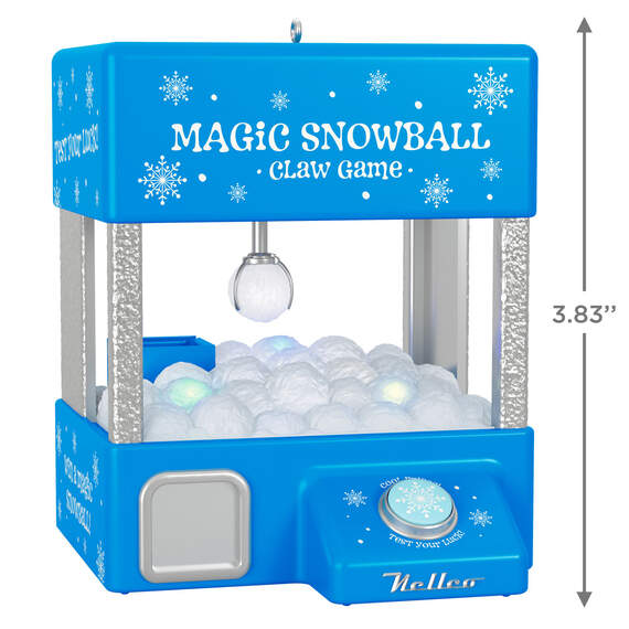 Magic Snowball Claw Game Musical Ornament With Light and Motion, , large image number 3