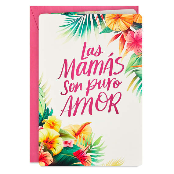 Jumbo Moms Are Pure Love Spanish-Language Mother's Day Card, , large image number 1