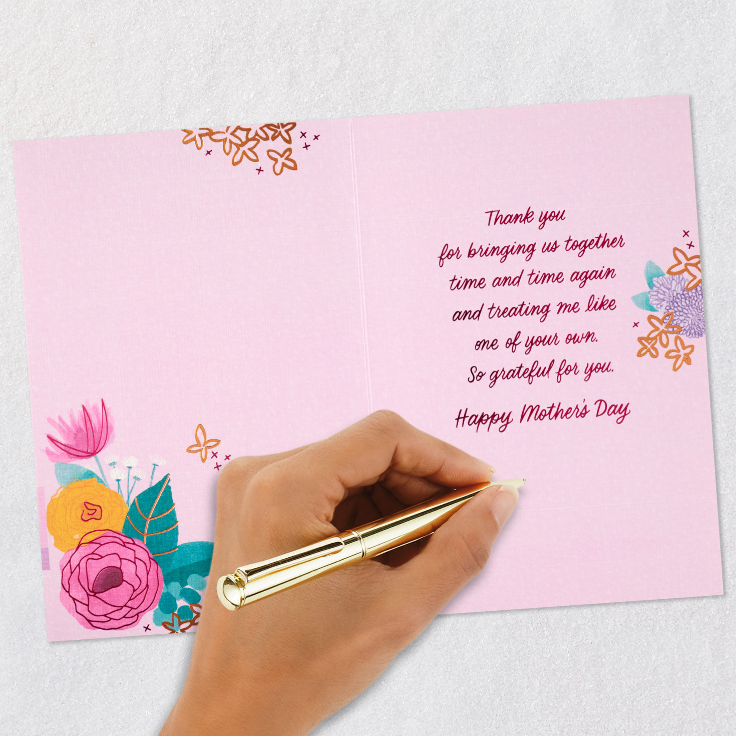 Flower Basket Mother-in-Law Mother's Day Card  image number 6