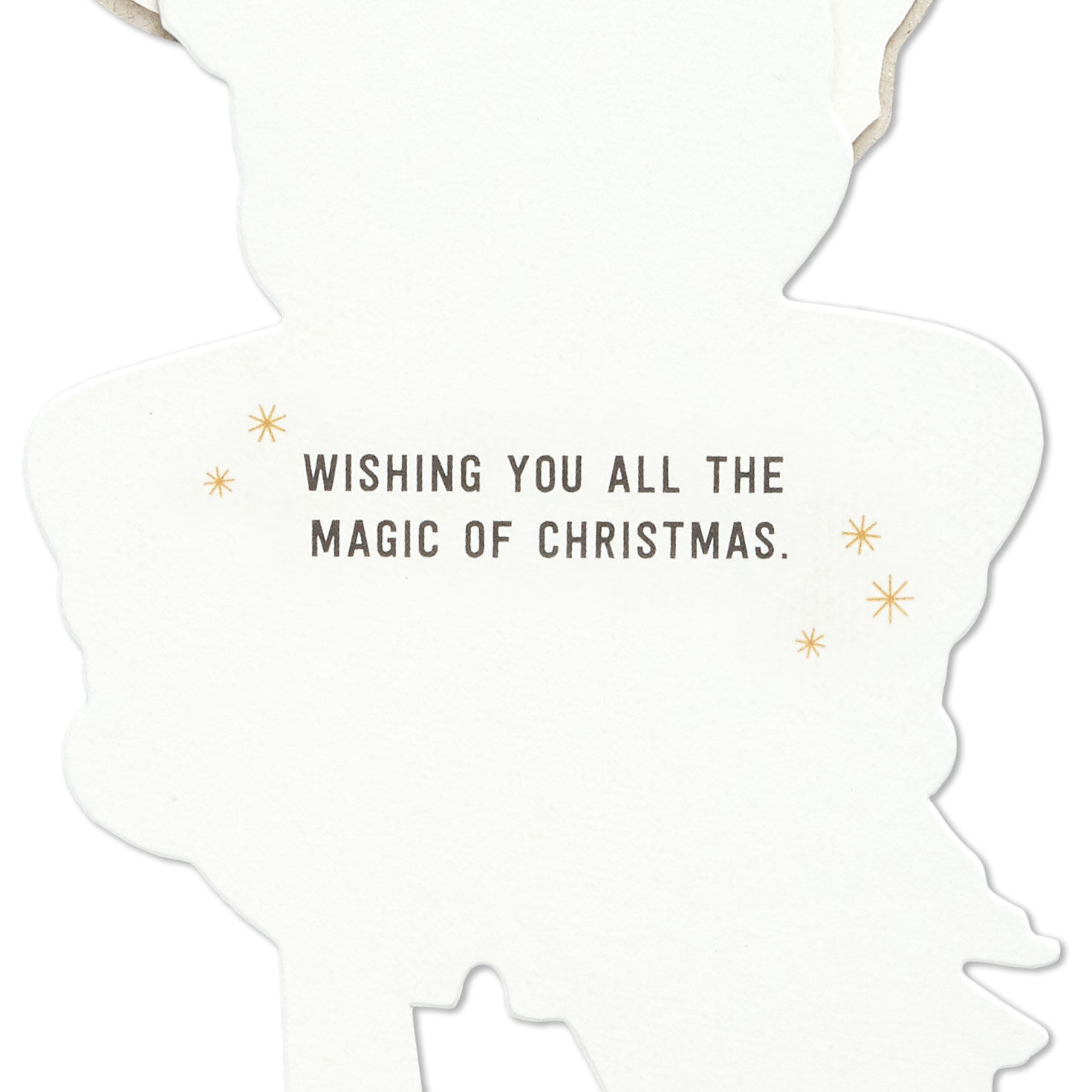 Disney Mickey Mouse Magic of the Season Wooden Christmas Card, , large image number 2