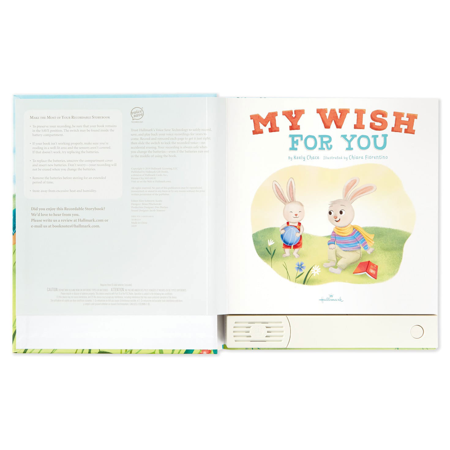 My Wish For You Recordable Storybook, , large image number 3