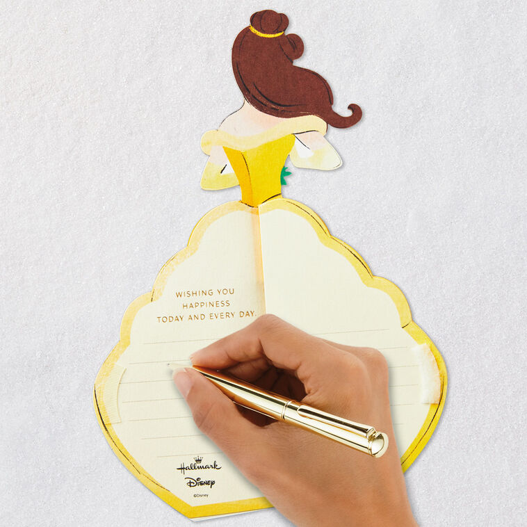 princess dress hallmark card Disney Princess Dresses Blank Card