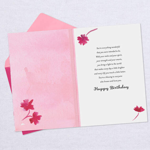 You Bring a Light to the World Birthday Card, , large image number 3