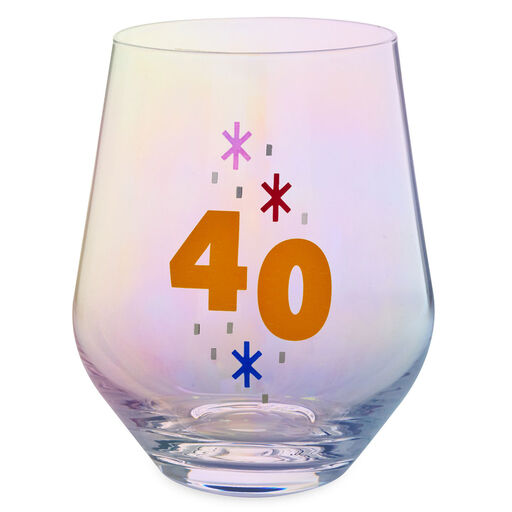 40 Stemless Wine Glass, 16 oz., 