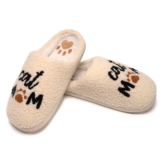 Living Royal Cat Mom Cozy Slippers, , large image number 2