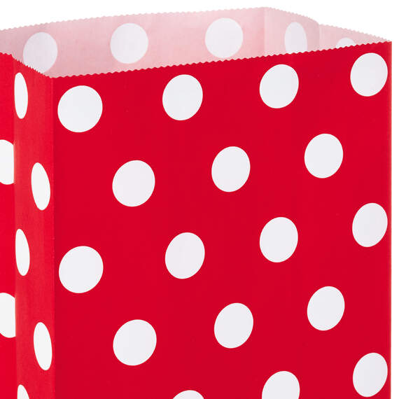 Red Assorted Paper Goodie Bags, Pack of 30, , large image number 4