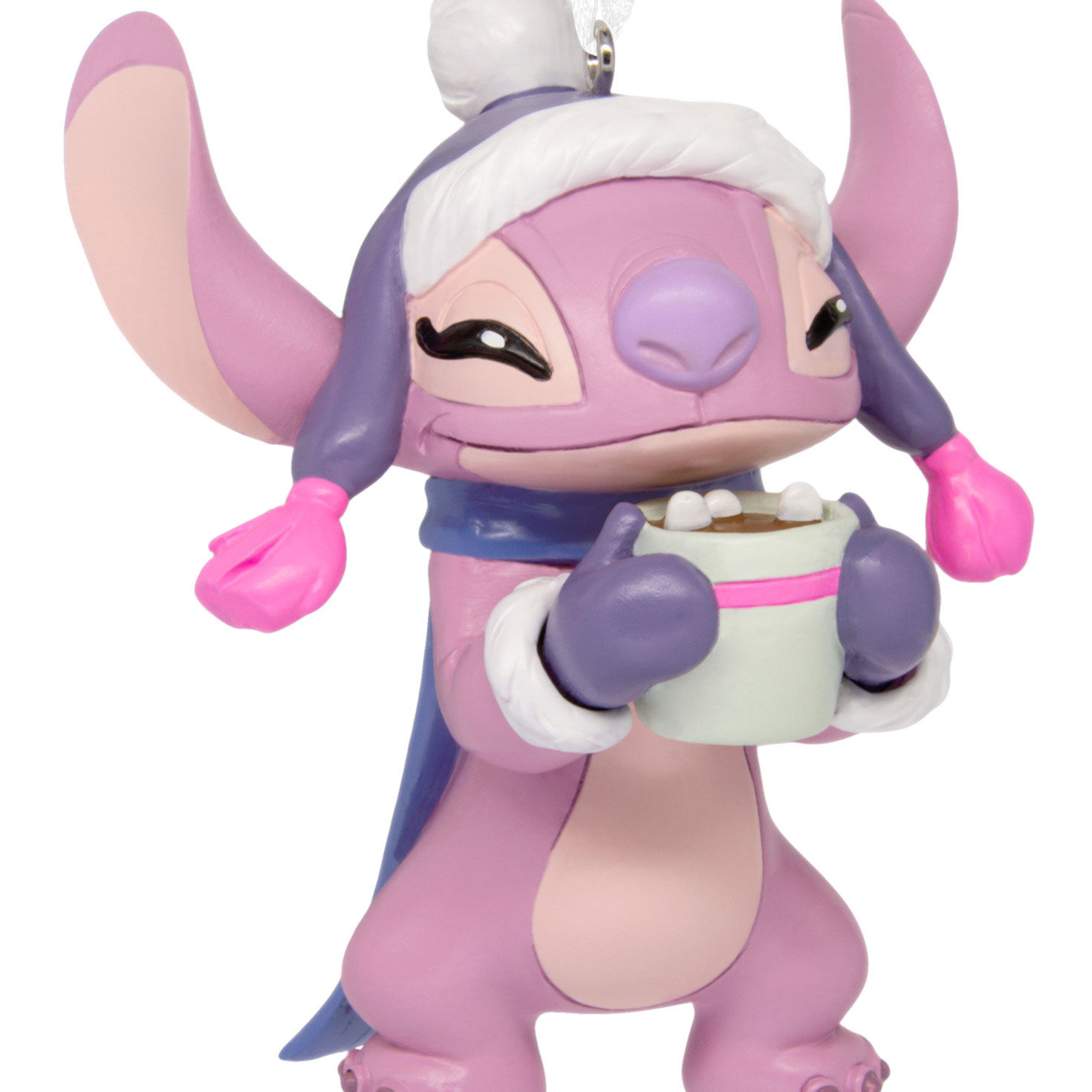 Disney Stitch Angel With Hot Cocoa Hallmark Ornament for only USD 11.49 | Hallmark