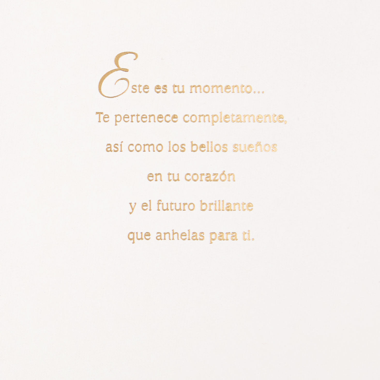 Butterfly Cake Spanish Quincea&ntilde;era Card Sentiment image number 3