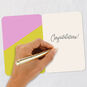Colorful Lettering Congratulations Card Signing card image number 6
