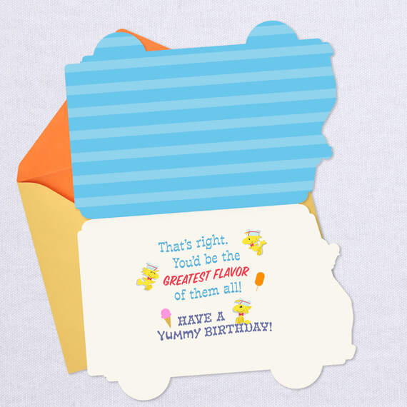 Peanuts® Snoopy Best Ice Cream Birthday Card, , large image number 3