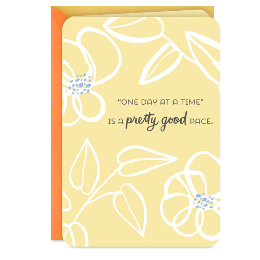 One Day at a Time Encouragement Card, 