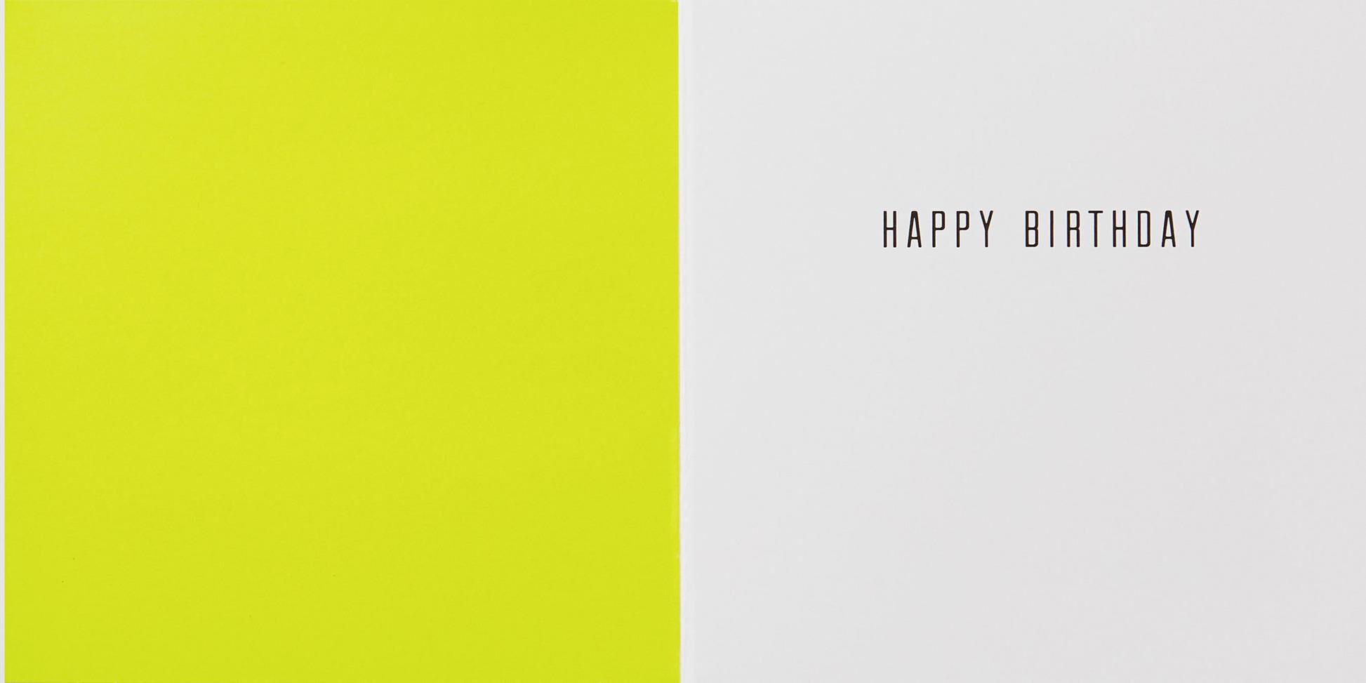 Make Today Awesome Sign Birthday Card