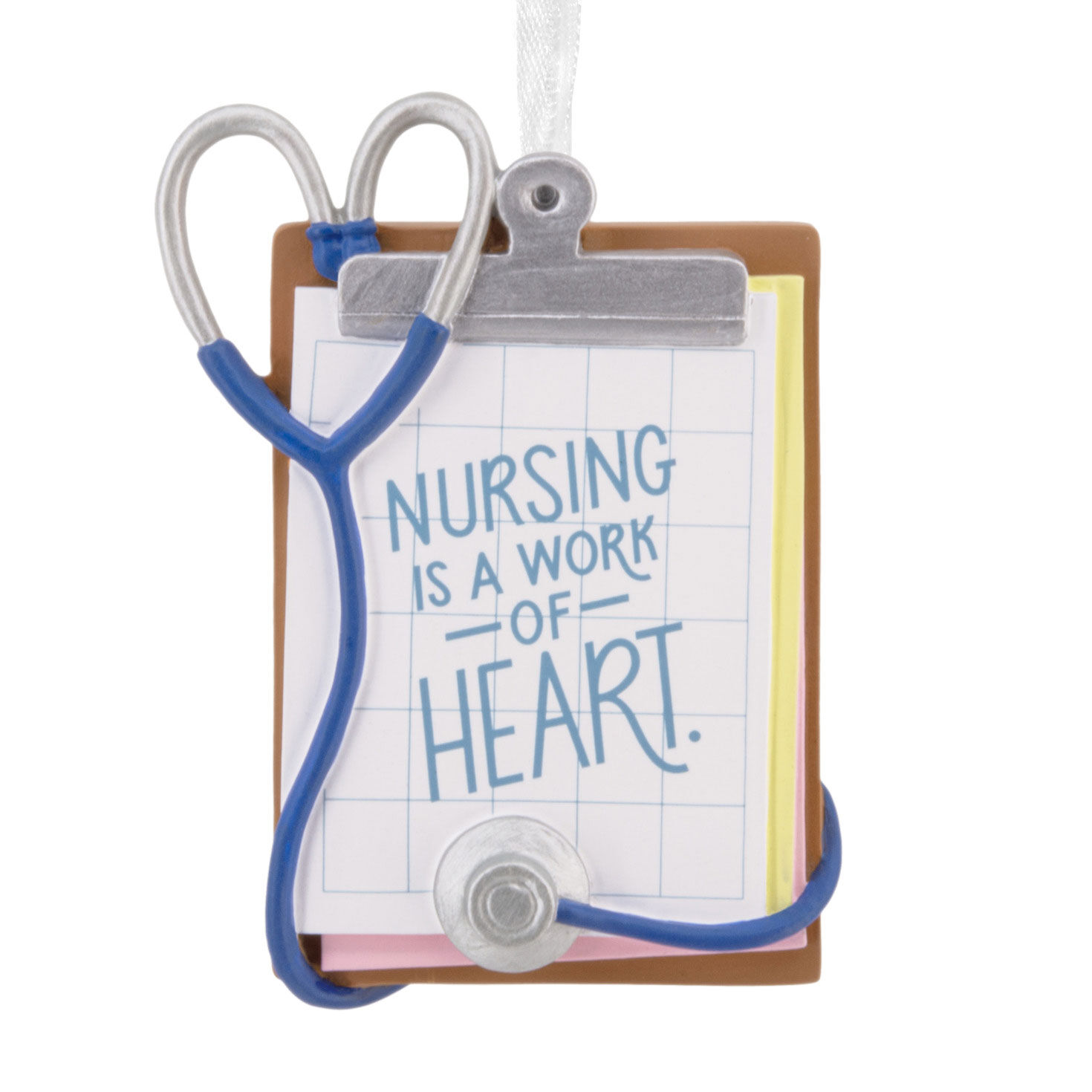 Nursing Is a Work of Heart Hallmark Ornament