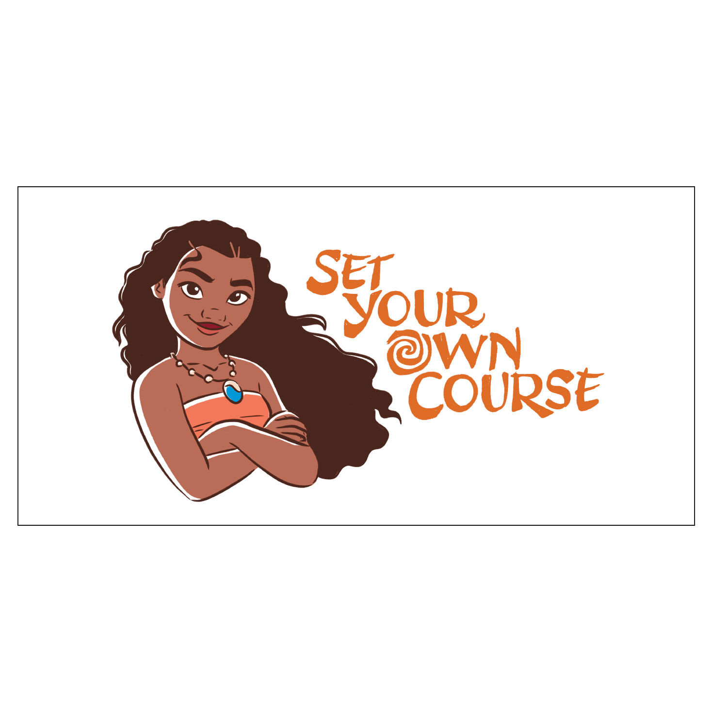 Disney Moana Collector Glass Full glass design  image number 2