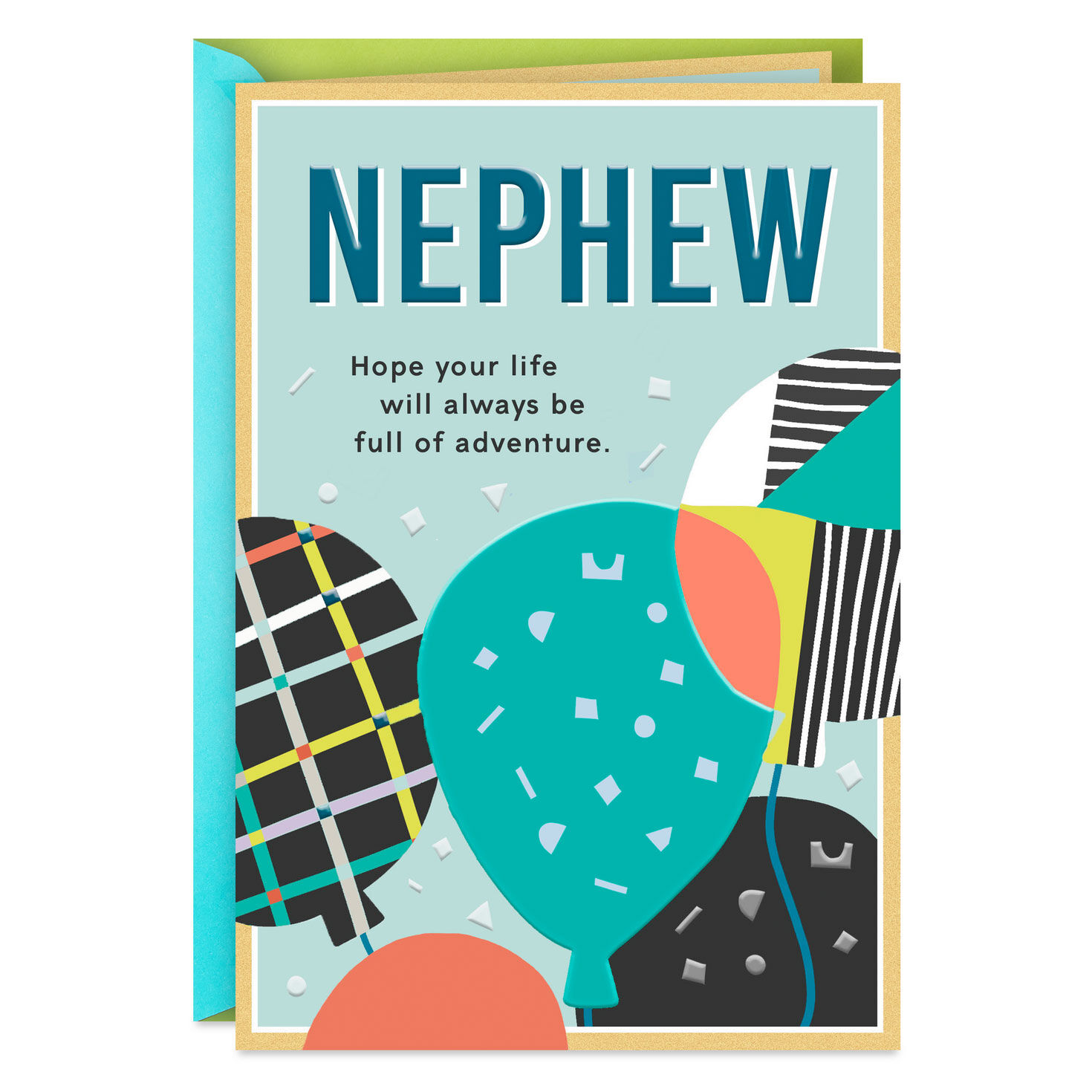 A Celebration of You Birthday Card for Nephew