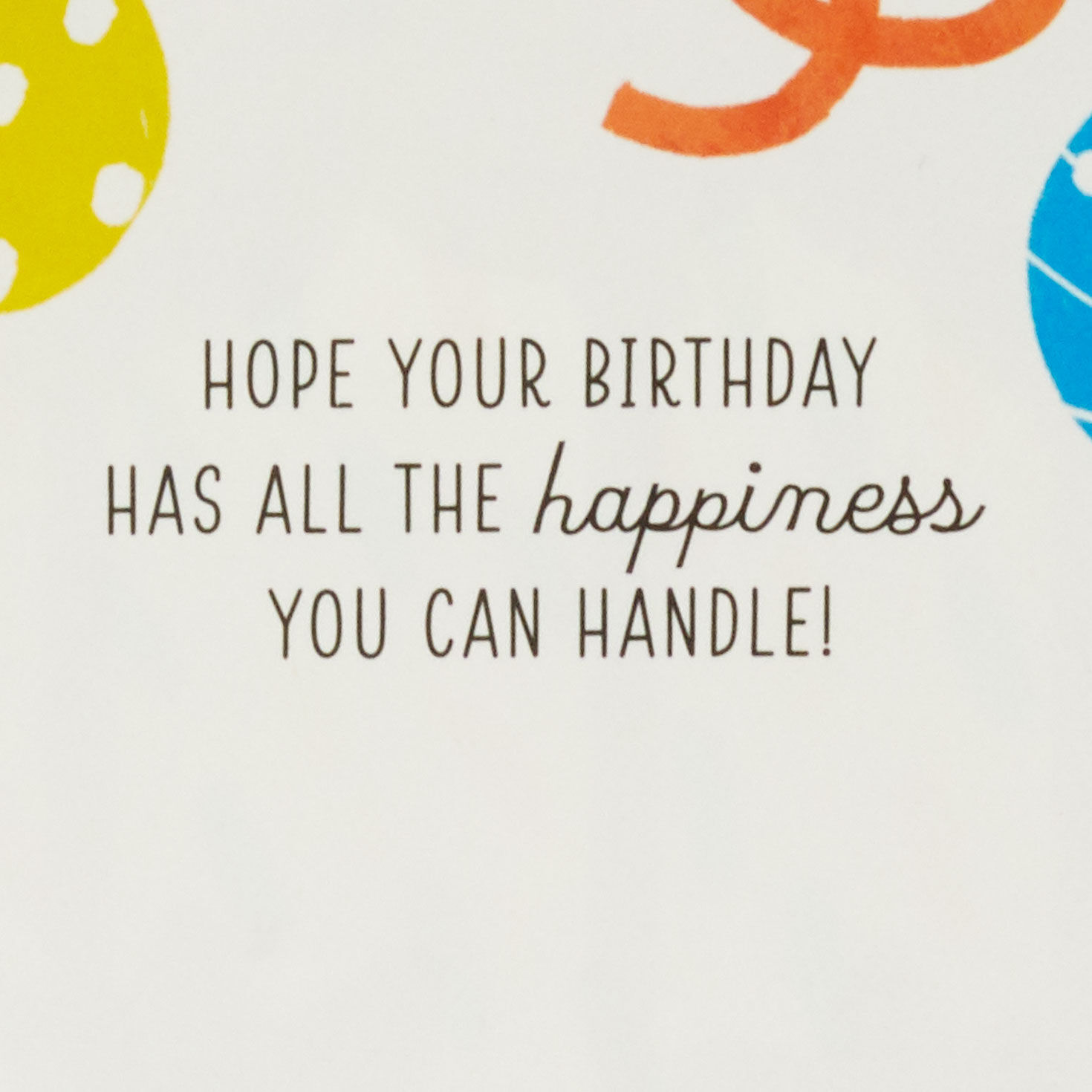 All the Happiness Snow Globe Musical 3D Birthday Card With Motion for only USD 12.99 | Hallmark