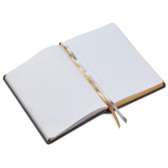 Grey Chambray Dear Self Pencils Notebook, , large image number 3