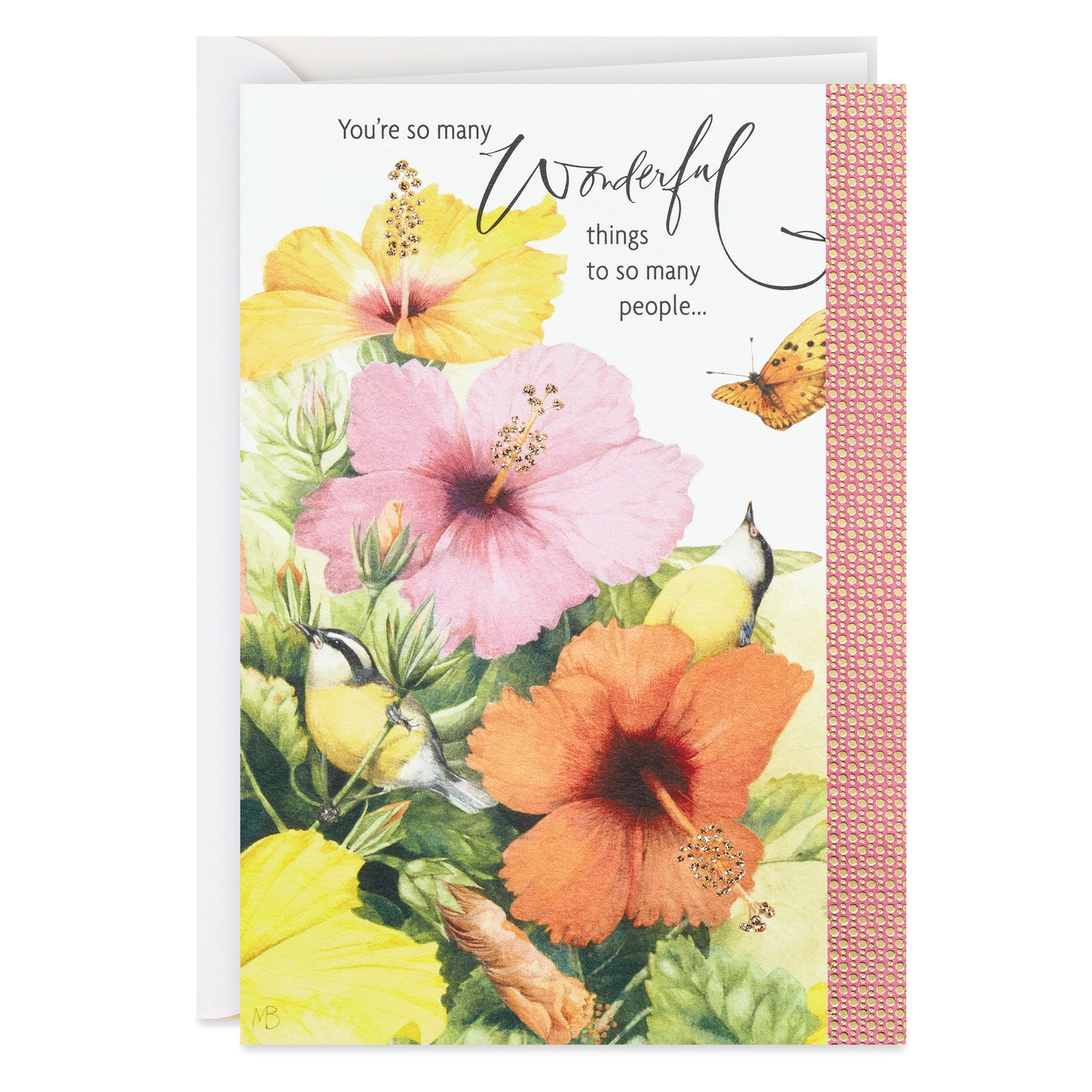 Marjolein Bastin You Are Wonderful Birthday Card
