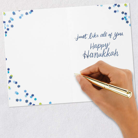 You Hold a Special Place in Our Hearts Hanukkah Card for Family, , large image number 6