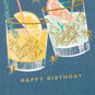 Cocktails in Lowball Glass Signature Birthday Card Card Front Detail image number 4