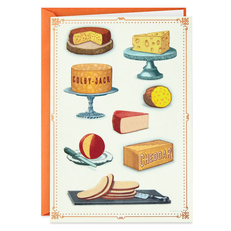 Nice and Cheesy Funny Birthday Card