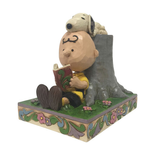 Jim Shore Charlie Brown and Snoopy Best Pals Figurine, 6.5", 