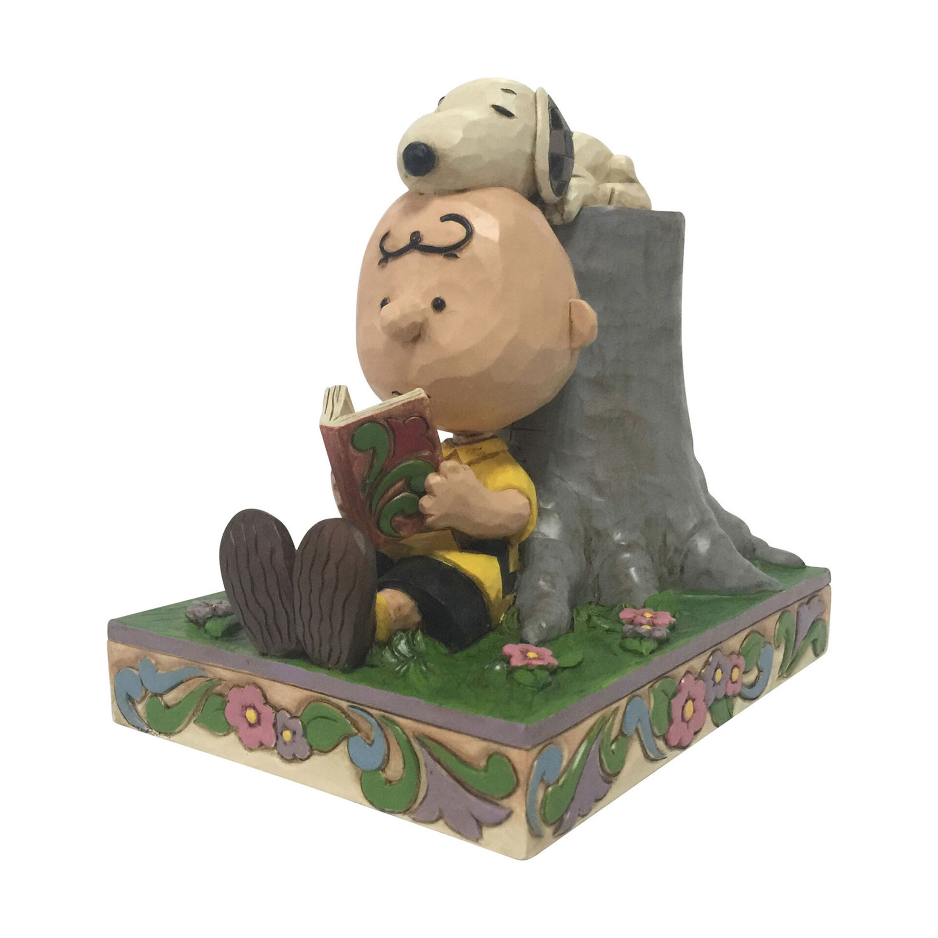 Jim Shore Charlie Brown and Snoopy Best Pals Figurine, 6.5