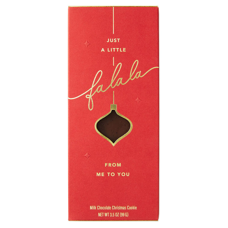 Signature Confections Milk Chocolate Christmas Cookie Bar