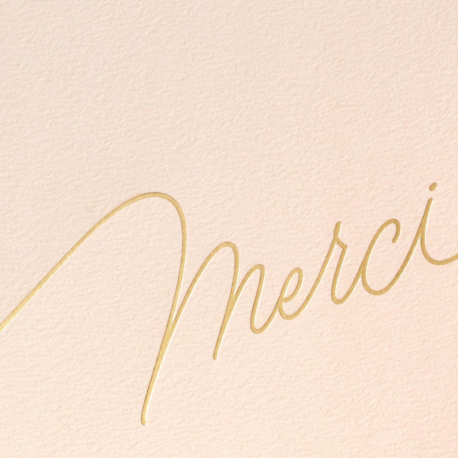 Merci on Blush Boxed Blank Thank-You Notes, Pack of 8, , large image number 3
