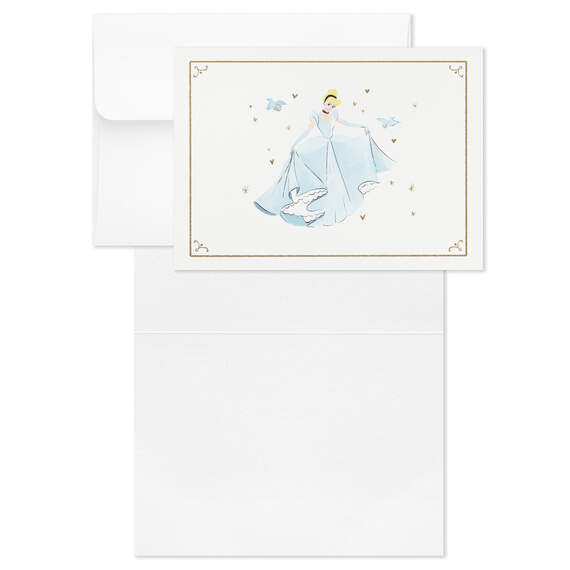 Disney Princess Assorted Boxed Blank Note Cards Multipack, Pack of 24, , large image number 4